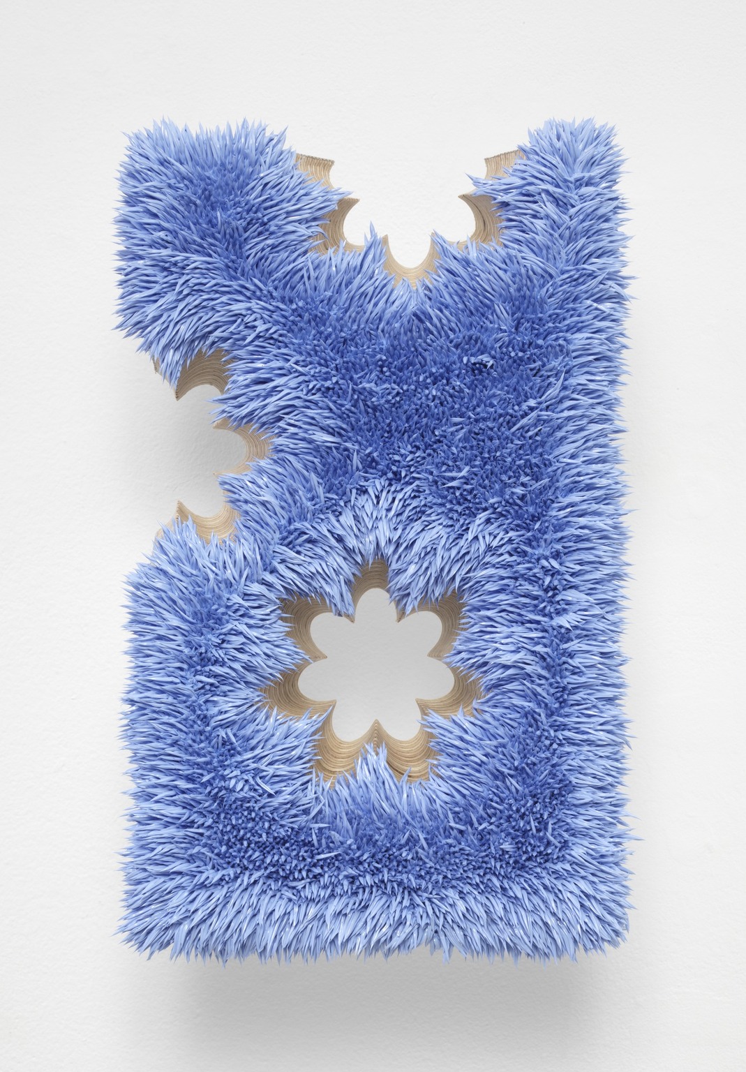 Lot 043017 (Multiflora, Radiant Blue) by Donald Moffett